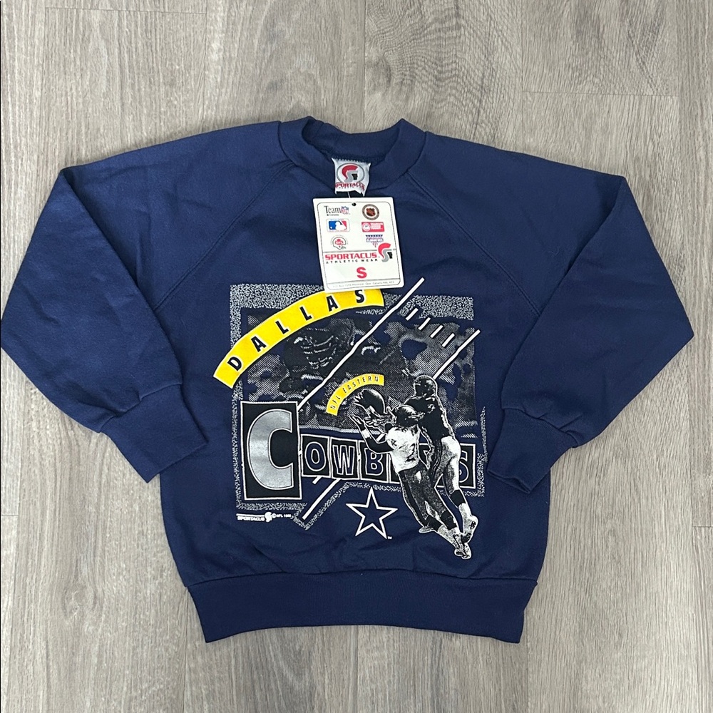 1993 vintage Dallas Cowboys Blue crew neck